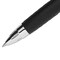 Uni-Ball Signo 207 Retractable Gel Pen, Micro 0.5mm, Red Ink, Smoke/Black/Red Barrel, Dozen